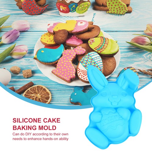Silikon-Backform, Ostereier, Hase, Backform, Kuchenform für Café, Bäckerei - Bild 7 von 12
