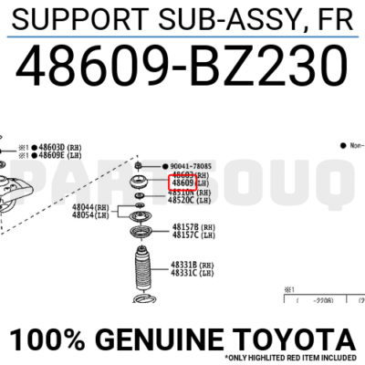 本来080　專用樣　15点　アクセサリー TOYOTA GENUINE 4862560020 ATTACHMENT, FRONT LOWER BALL JOINT