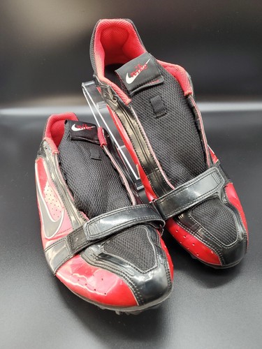 Nike Zoom Rival S IV Rot Schwarz Weiß US M 11,5 Track Running Stollen Schuhe  - Bild 1 von 14