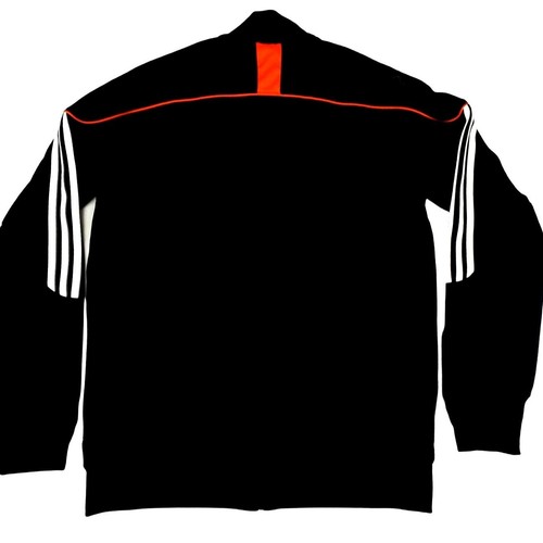 Adidas Climalite Men's Track Jacket Red and White Trim size Medium .. JH1040699