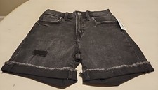 NWT Girls Old Navy Size 10 Shorts High Rise Above The Knee, Black