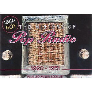 Various - The History Of Pop Radio 1920-1951 (15xCD, Comp + Box) (Near Mint (NM