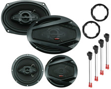 Gravity 6x9" Front  6.5" Rear Car Speakers for 2005-2018 Nissan Frontier