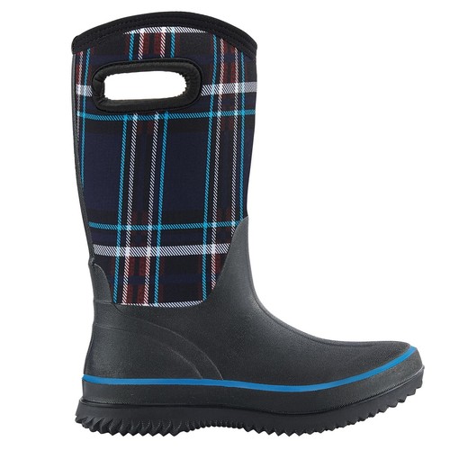 HISEA Women Rain & Snow Boot Waterproof Anti-Slip Pull On Handle Garden Mud Boot - Picture 47 of 84