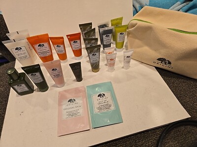 Origins Mini Sample Lot HUGE 21 Pcs & Bag Mega Mushroom, Planscriptions, Ginzing