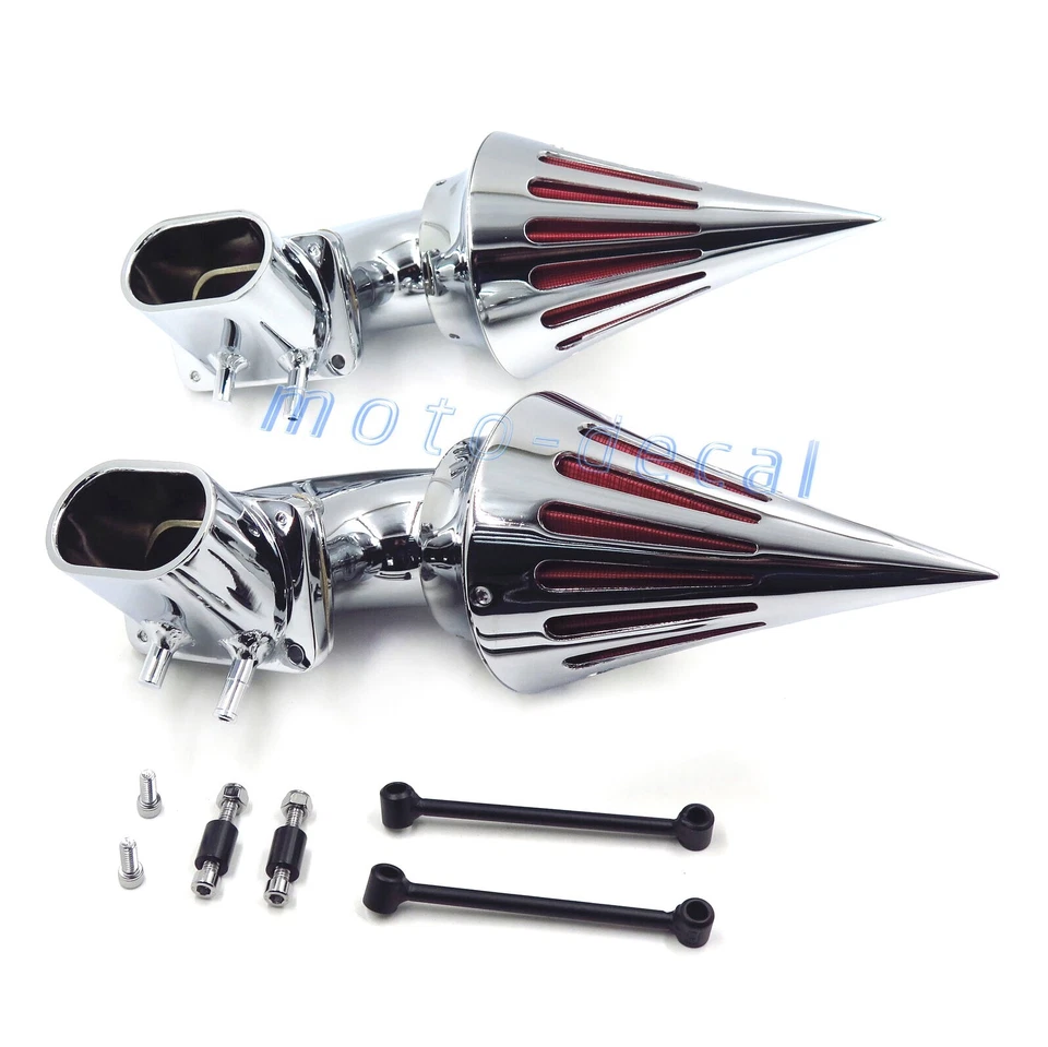 Kits de filtro de admisión de filtro de aire de doble pico para 2006-2020 2008 Boulevard M109/R Foto 3 de 4