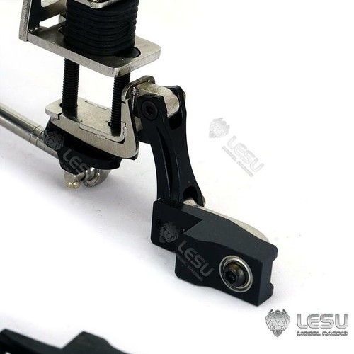 Suspensión trasera elevada de 9 mm para eje diferencial de bloqueo de camión tractor 1/14 LESU RC - Imagen 5 de 12