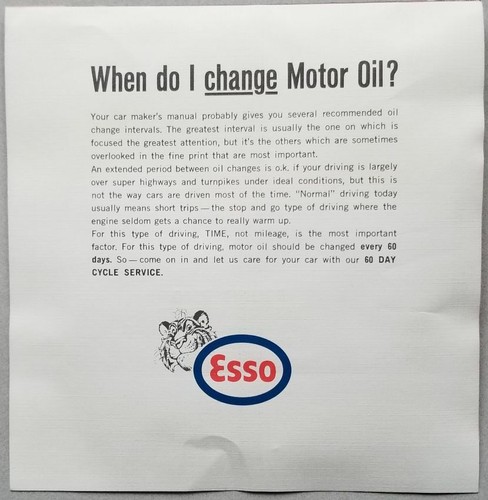 Esso Your Gift of the Month Package 1960's - Picture 8 of 8