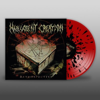 MALEVOLENT CREATION RETROSPECTIVE (RED/BLACK SPLATTER VINYL) VINYL DOPPELALBUM