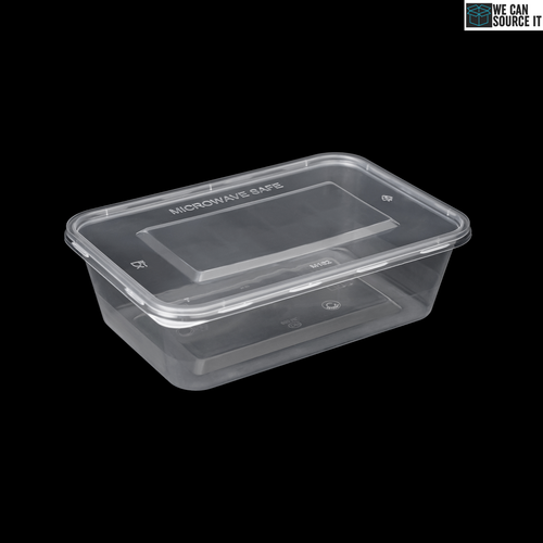 Takeaway Food Container Rectangle Microwave Freezer Safe Reusable Plastic Box - Picture 7 of 13