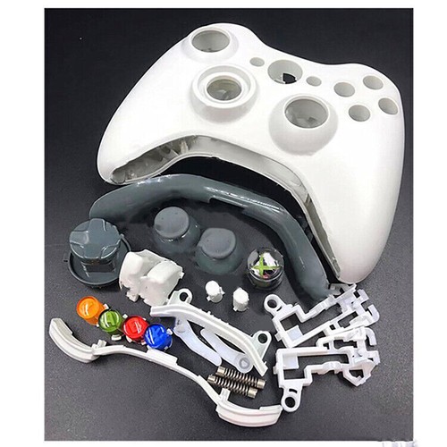 For Xbox 360 Wired/Wireless Controller Full Shell Cover Buttons Replacement Part - Picture 9 of 16