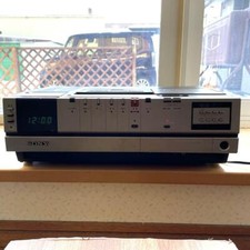 SONY BetaMax SL-J5 Beta Video Cassette Recorder with Picture Search As-is Rare