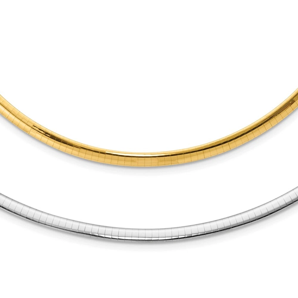 Reversible omega necklace sales