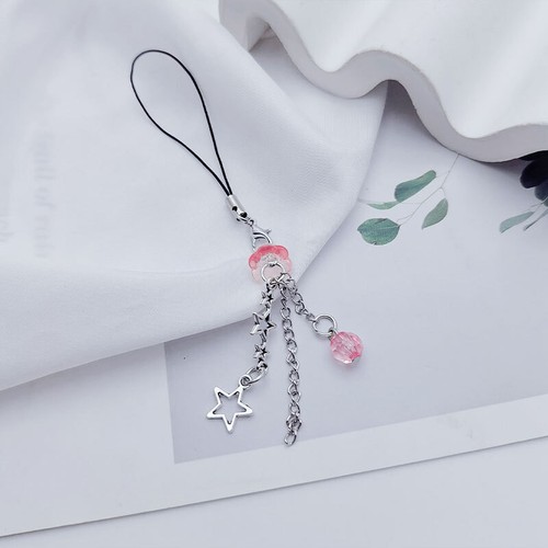 Jellyfish Phone Chain Sweet Tassel Phone Lanyard For Girls Keychain Phone StrGU - 第 8/14 張圖片