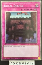 YU-GI-OH! Card ROYAL DECREE RA04-EN113 PSR NEW