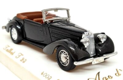 Solido 1/43 - 4003 Talbot T23 Convertible Dark Grey diecast model car