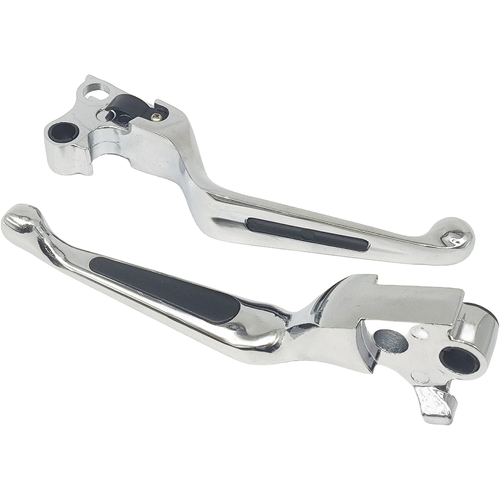 Pair Brake Clutch Levers For Harley 96-03 XL /96-17 Dyna /96-14 Softail Touring - Picture 7 of 16