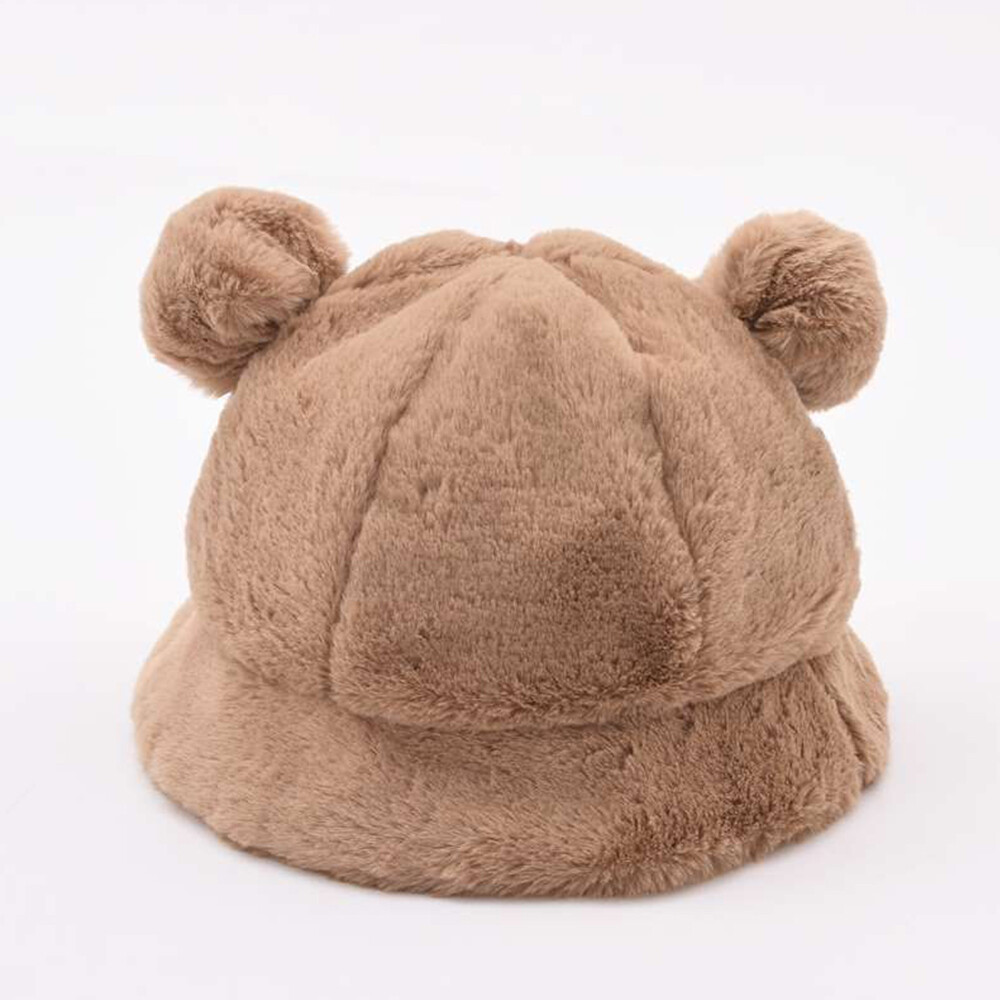 APL Cappello Pescatore Donna Con Orecchie Orso Protezione Udito Piscina Mantiene Caldo Inverno 