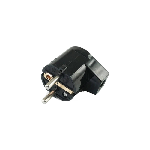 SPINA VOLANTE SHUKO 16A 2P+T ANGOLARE 90° COLORE NERO - Foto 2 di 12