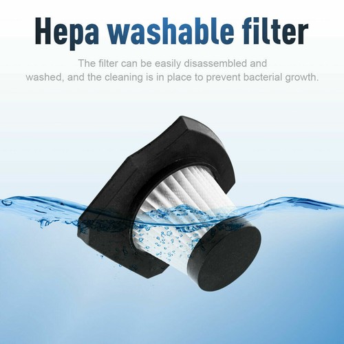 120W Cordless Handheld Vacuum Cleaner Wet & Dry Car Rechargeable Home Portable - Picture 4 of 11
