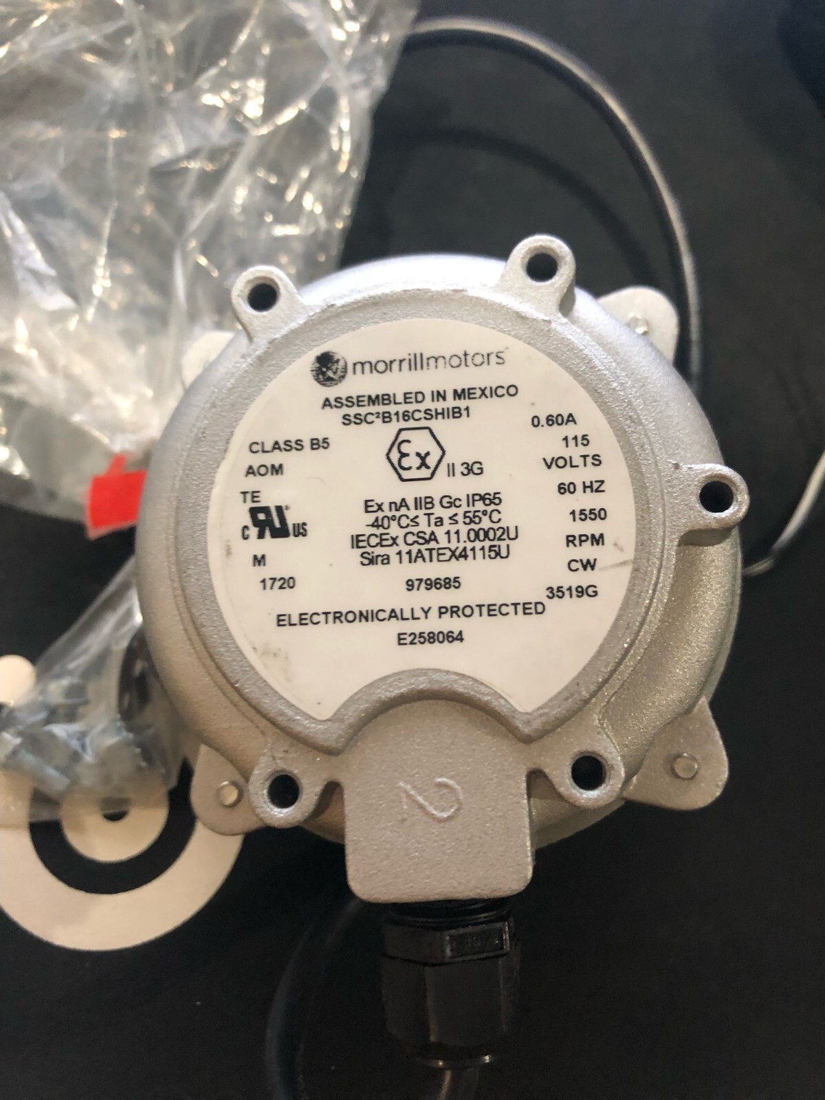 True 979685 Morrill Motor, Ssc2B16Cshib1 eBay