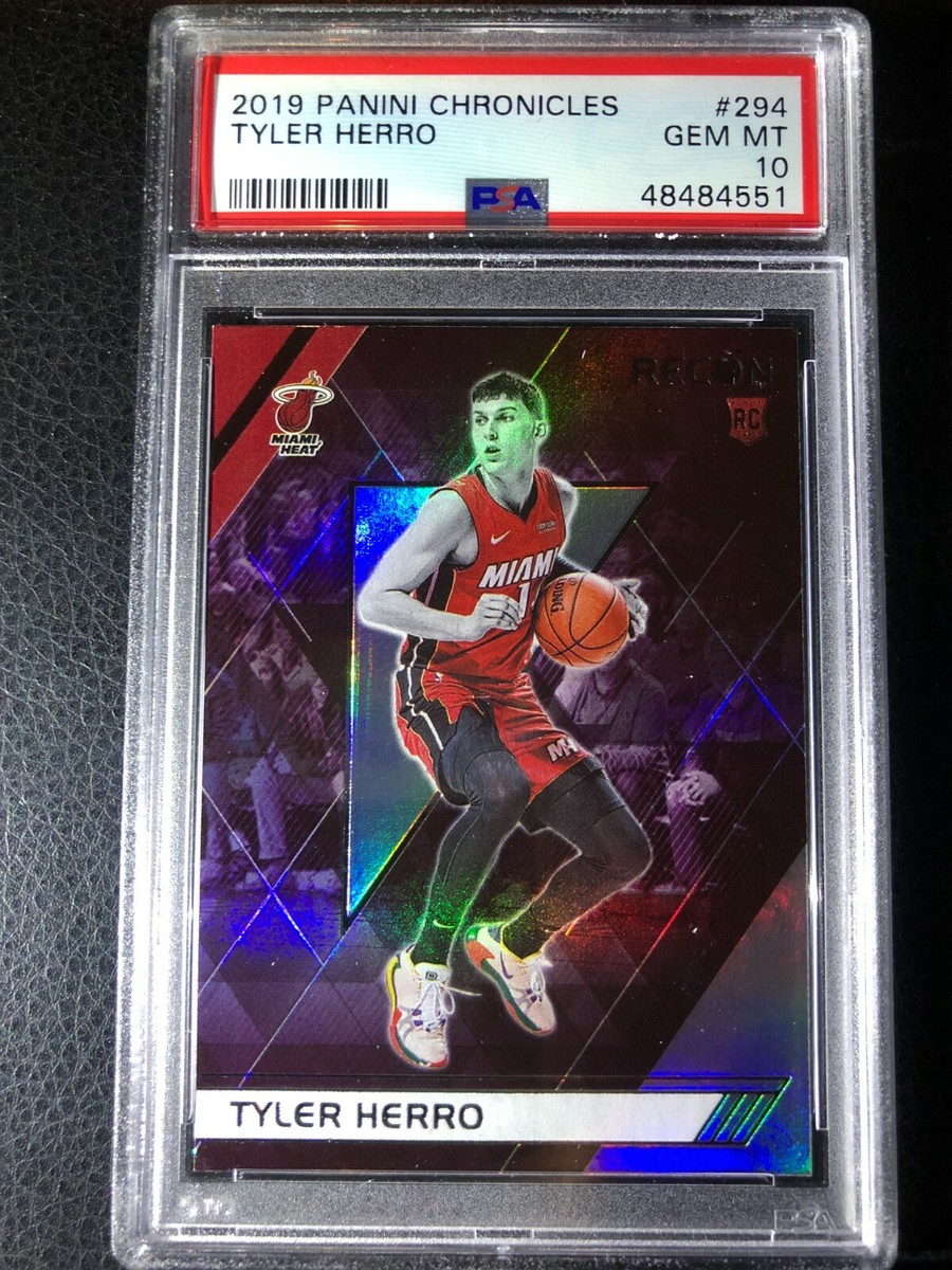 🔥💎 Tyler Herro 2019 Panini Chronicles #294 Recon Rookie SP
