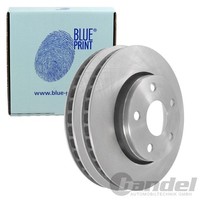 2X Blue Print Bremsscheiben Ø302Mm Vorne Passend FÜR Jeep Wrangler