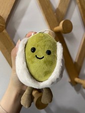 Jellycat Amuseables Horatio Pistachio Soft Plush Toy Stuffed Food Doll  Bag NWT