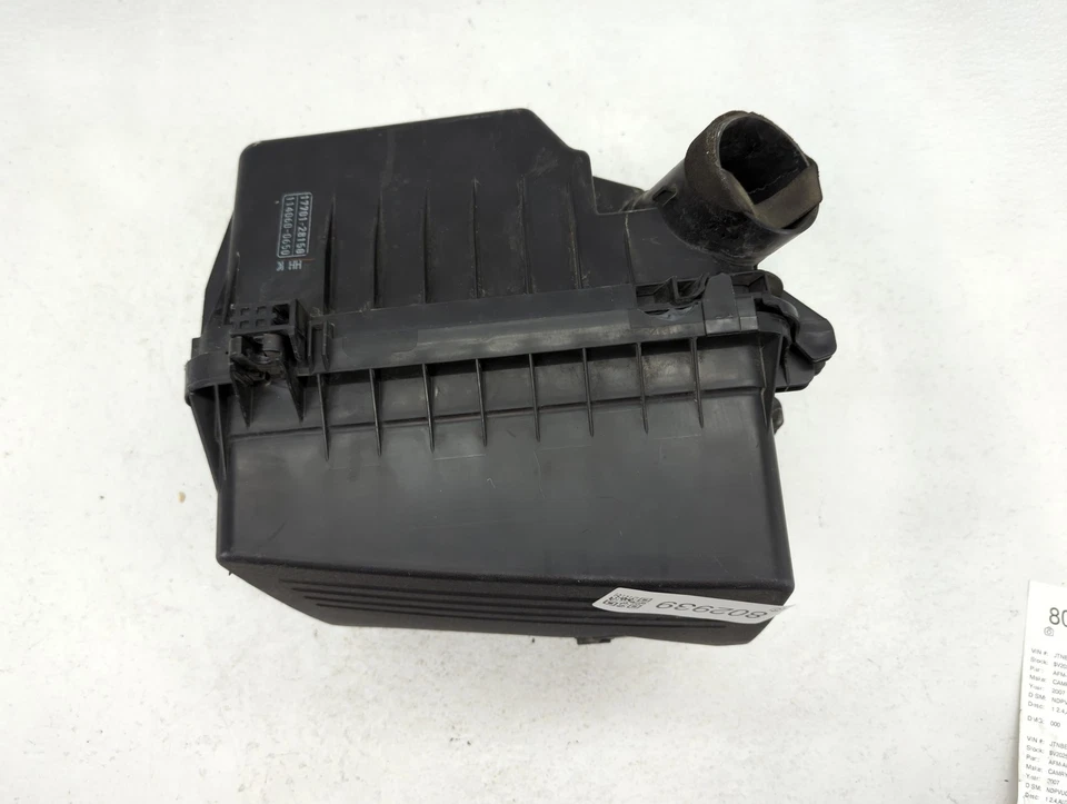 Tubo de manguera de conducto de admisión de filtro de aire Toyota Camry 2007-2011 V4BUA Foto 2 de 4