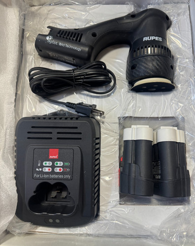 RUPES iBrid Mini HLR75 3" Cordless Polisher | Kit 2 Batteries and Charger