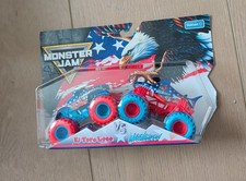 Monster Jam Stars  Stripes Series El Toro Loco VS Megalodon