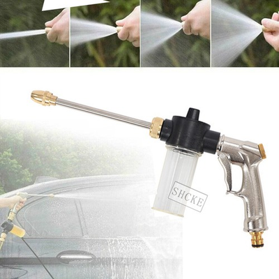 #ad Car High Pressure Power Gun Water Spray Hose Nozzle Pipe Lawn Washer Tool Kit $4.91