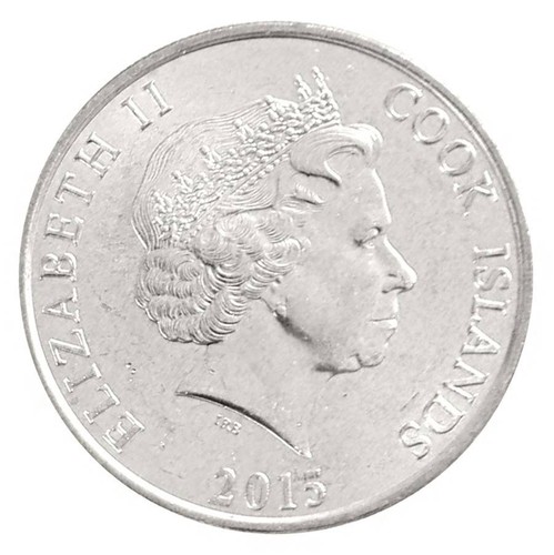 Cook Islands 50 Cents, 2015, N #74813, Mint X 1000 PCS - Picture 4 of 4