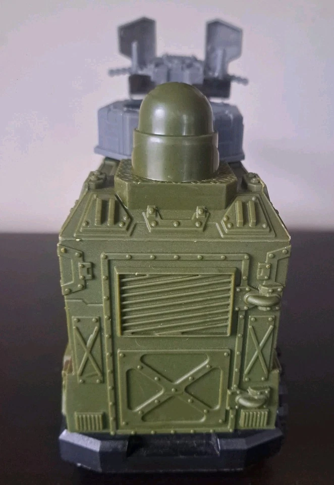 Camión barredora de minas militar patrón de camuflaje juguete de 10 pulgadas con figura de acción de soldado Foto 4 de 4