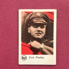 Elvis Presley 1957 Dutch Gum Unnumbered Studio Series Vintage Rock and Roll Card