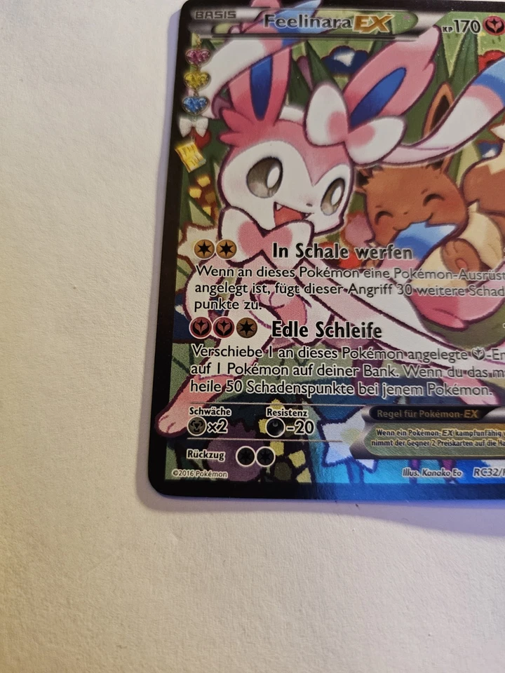 Feelinara EX, Pokemon TCG,  Generationen,  Deutsch,  2016, RC32/32, Fullart  - Bild 4 von 4