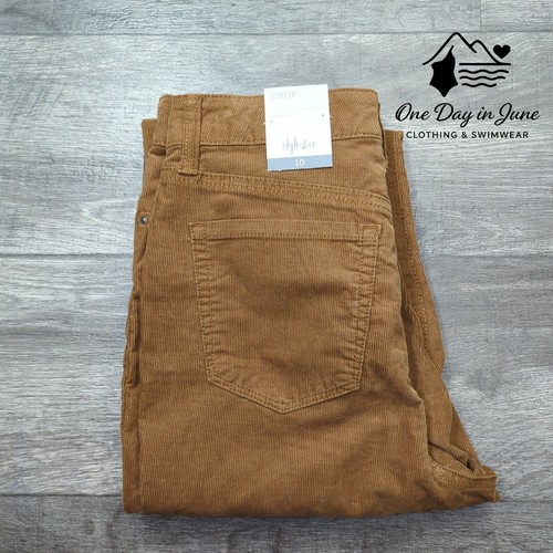 Style & Co. Core Mid Rise Crop Corduroy Pants Size 10 - Picture 6 of 6