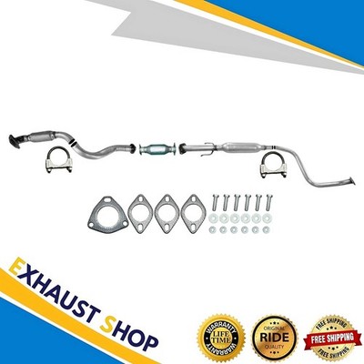 Front Flex+ Rear Catalytic + Resonator For 2009-2011 Chevrolet Aveo & Aveo5 1.6L