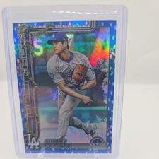 2025 Topps Shohei Ohtani Holiday Blue Foil