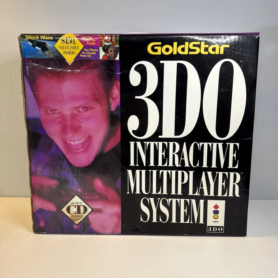 Goldstar 3DO Console w/ OEM Controller, Box & Foam - Matching Serials *READ* - Image 4 of 4