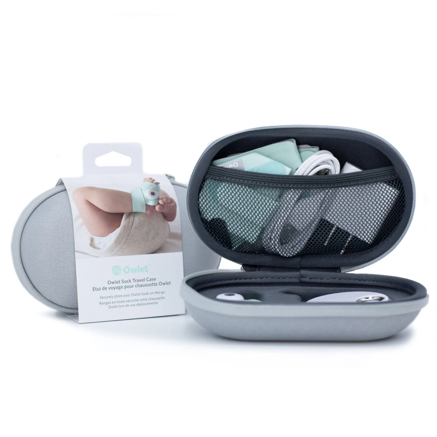 Owlet Dream Sock Travel Case - Keep Your Baby Monitor Safe and Organized