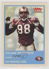 2004 Fleer Tradition Blue Julian Peterson #154 0kr