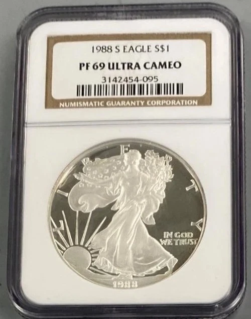 American Eagle PR 69 Graded 2002 Silver Bullion Coins for sale | eBay