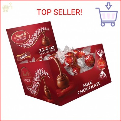 Lindt LINDOR Dark Chocolate Candy Truffles, Dark Chocolate with Smooth, Melting 