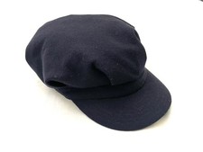 Vintage Goorin Bros Wool Blend Hat Cap Navy Blue Cabbie Newsboy