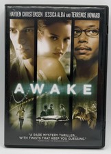 Awake DVD Widescreen Hayden Christsen Jessica Alba Trrrence Howard 2008