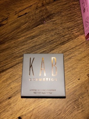 KAB Cosmetics Puder mit losem Festigen - durchscheinend - 6 g NEU UND VERPACKT portofrei UVP 23 £