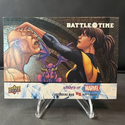KITTY PRYDE vs ABSORBING MAN 2024 Upper Deck Women of Marvel Battle Time #BT-20