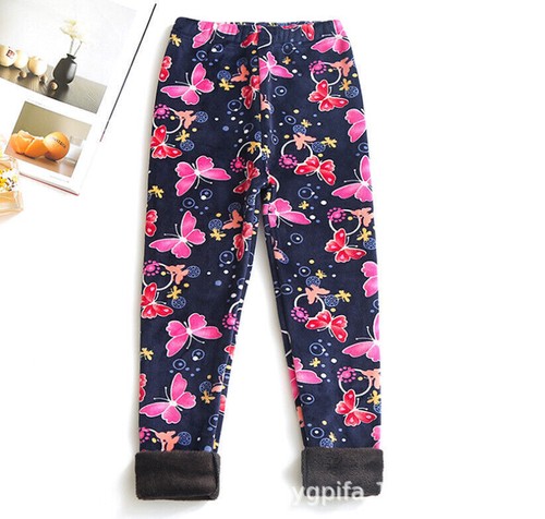Kinder Thermo Leggins Winter Hose Leggings Jeggings Mädchen Winterleggings DE - Bild 8 von 31