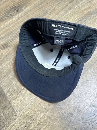 Gorra ajustada Tom Brady TB12 210 azul marino para hombre talla 7 1/4 - 7 5/8 - Imagen 12 de 17